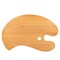 Cappelletto Counterbalance Paint Palette for Right-Handed Artists - Okoumè Wood, 18" x 24", Handmade in Italy, Lightweight Painting Pallet with Ergonomic Design and Huge Mixing Area